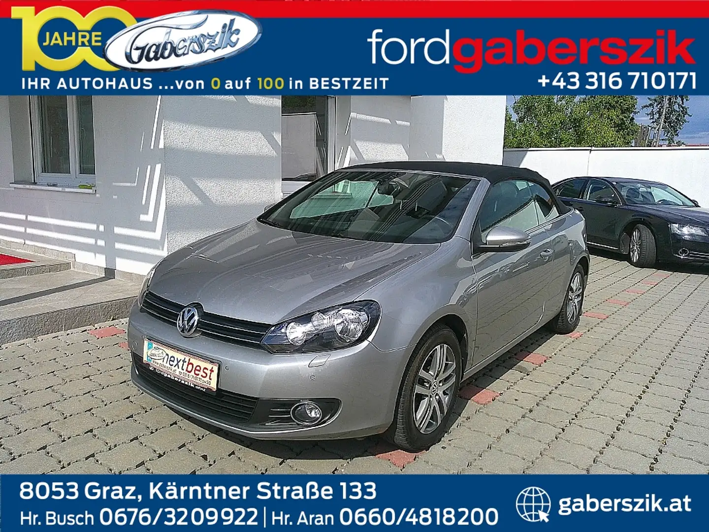 Volkswagen Golf Cabriolet Golf Cabrio BMT 1,6 TDI DPF Argent - 1