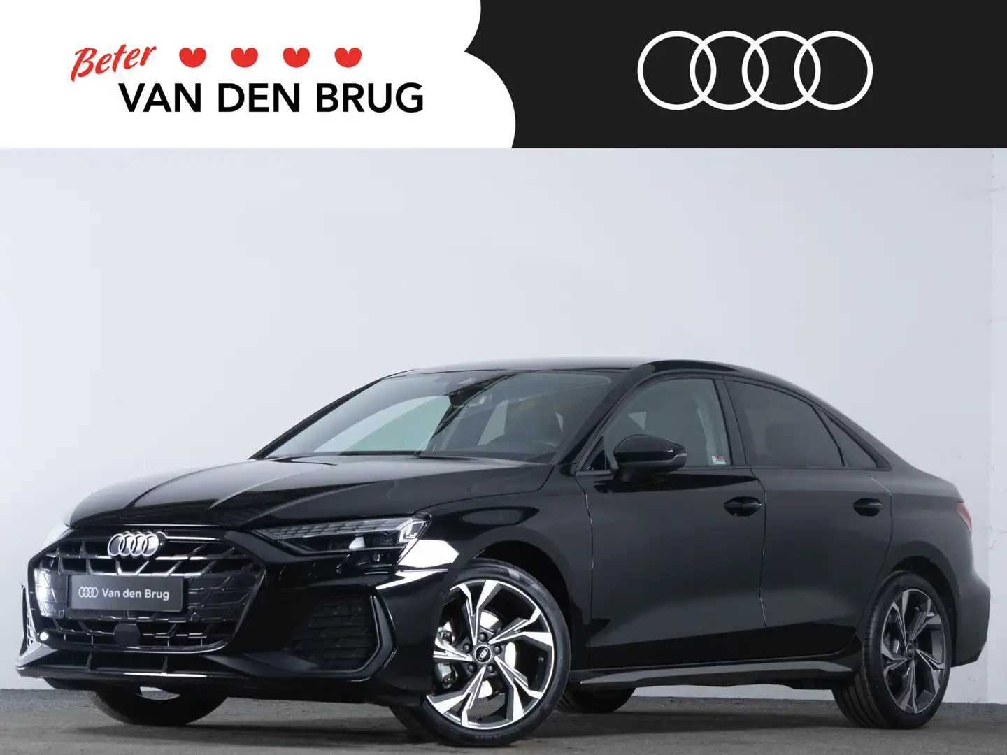 Audi A3 Limousine S edition 30 TFSI 115 PK | LED | Sonos A Zwart - 1