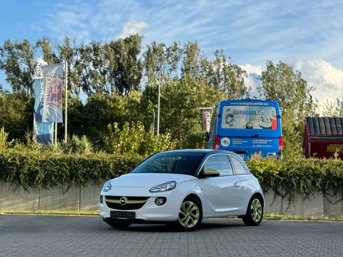 Opel Adam Jam*KLIMA*SHZ*LH*NAVI*BLUET.*TEMP.*TÜV NEU* Weiß - 1