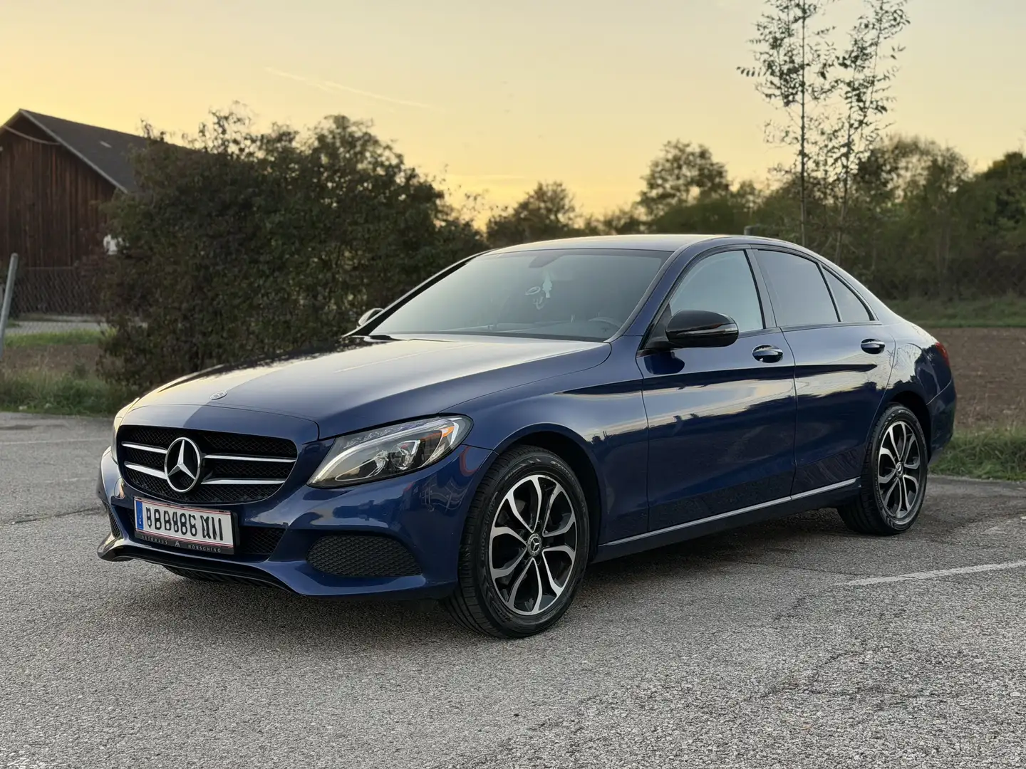 Mercedes-Benz C 200 d Blau - 1