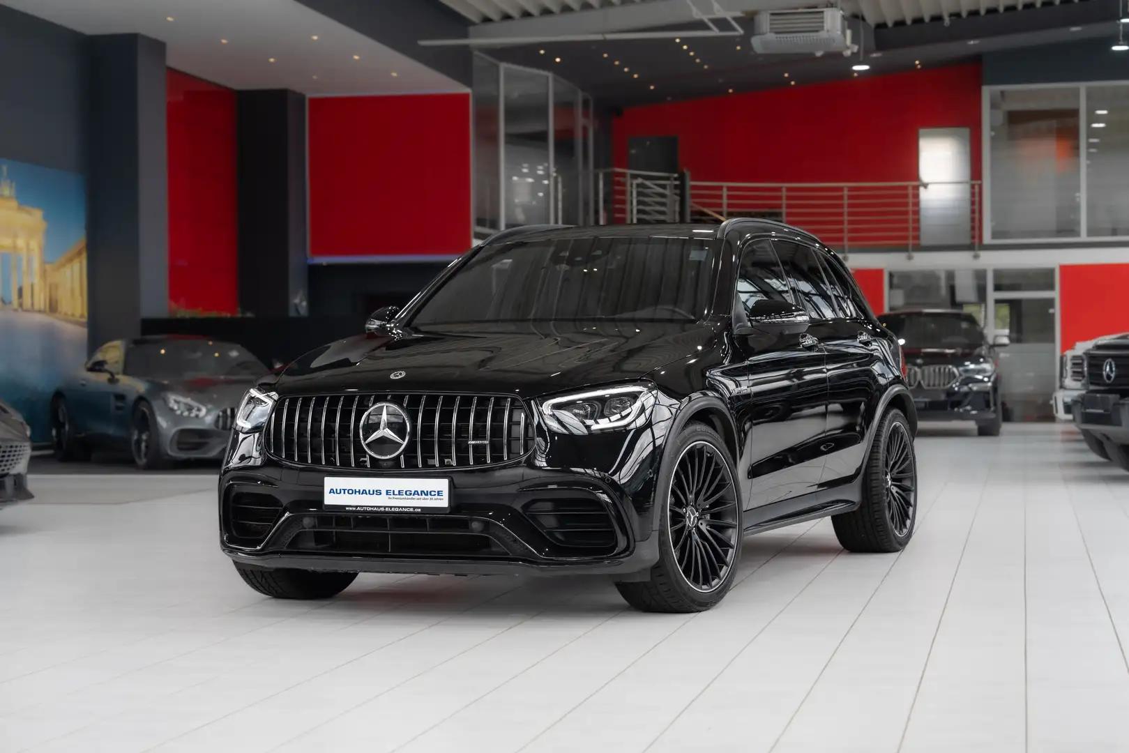 Mercedes-Benz GLC 63 AMG 4Matic*DRIVERS-PACKAGE*NIGHT*BURM*LUFT*PANO* Fekete - 1
