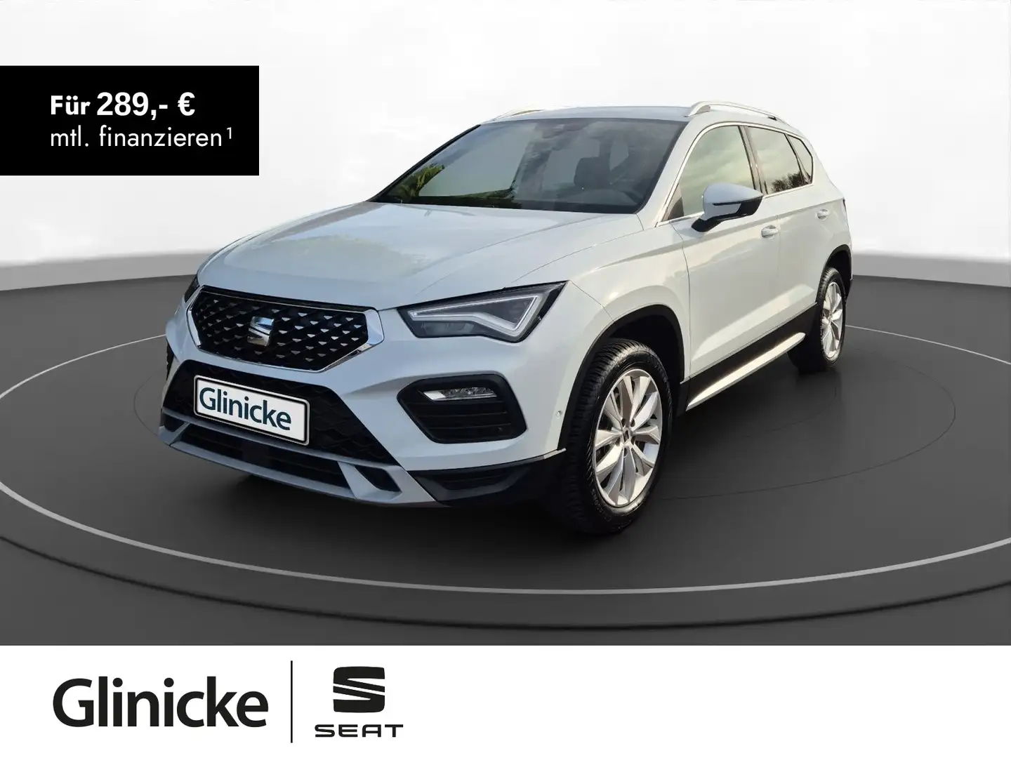 SEAT Ateca 1.5 TSI DSG Navi RüKa Klima PDC LED SiHz Blanc - 1