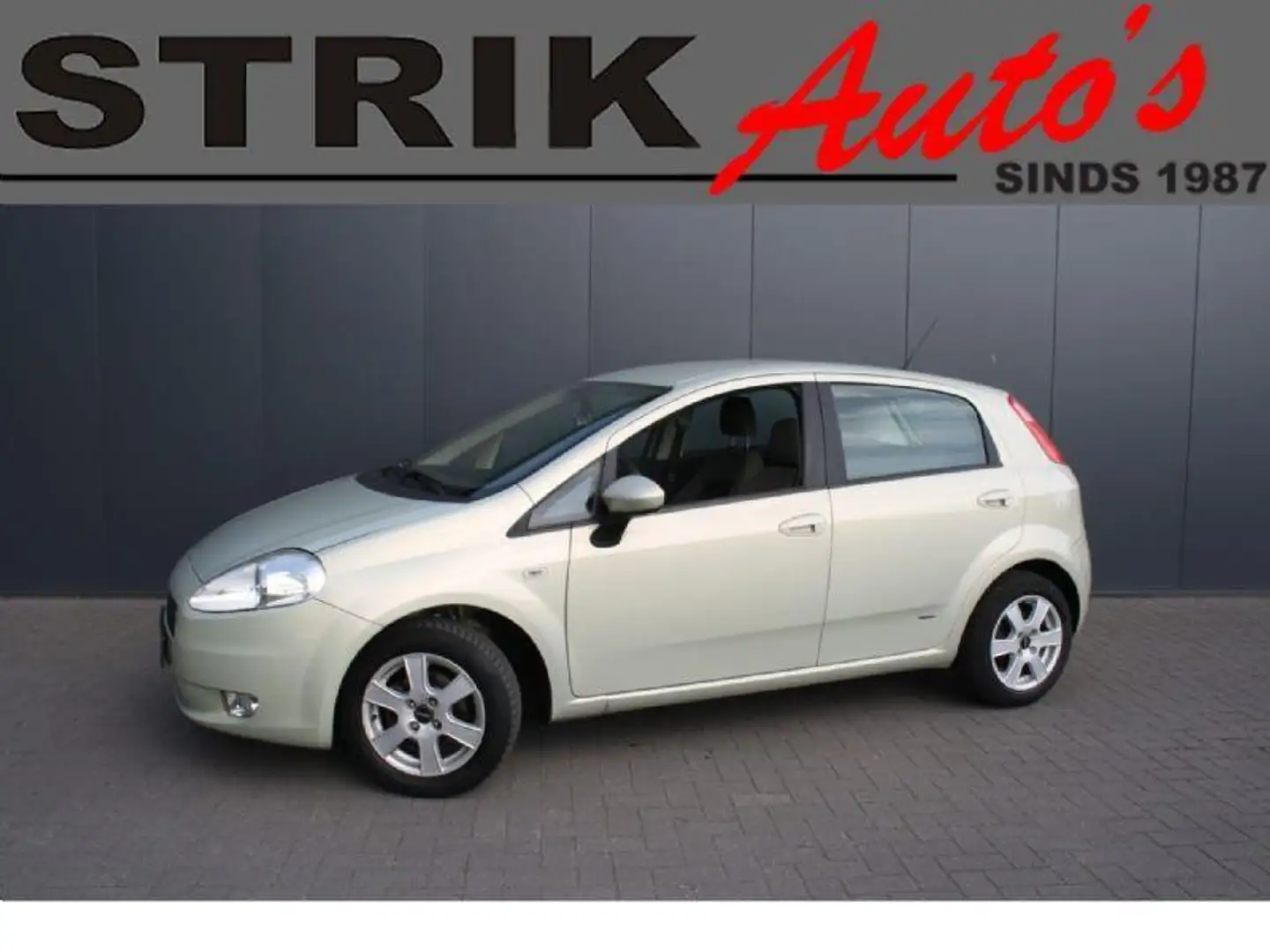 Fiat Grande Punto AIRCO 1.4 Edizione Prima - APK 12-26 - RIJKLAAR - Grün - 1