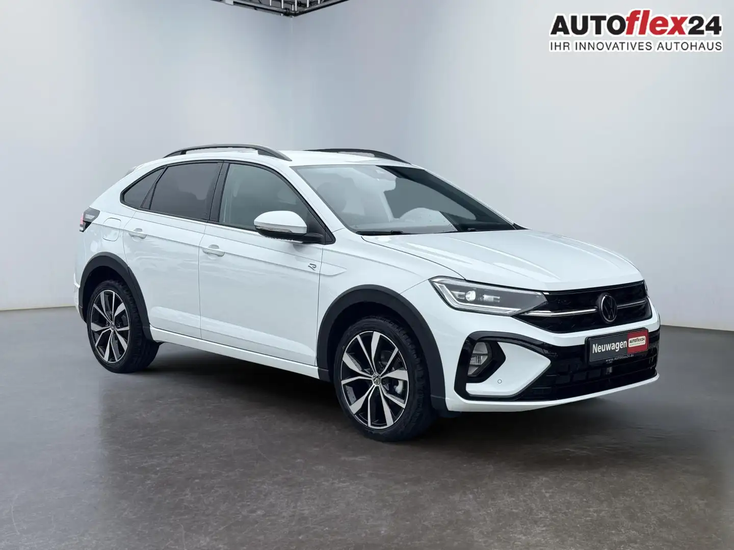 Volkswagen Taigo 1,5 TSI DSG R-Line IQ Matrix ACC 2Zokl PDC Kam ... Weiß - 1