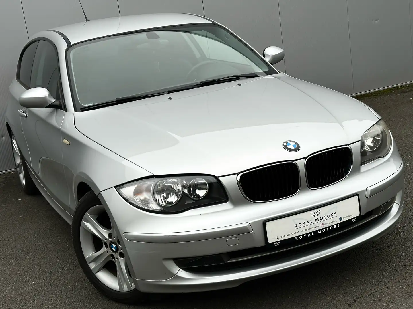 BMW 116 Euro5 • Garantie12m. Zilver - 2