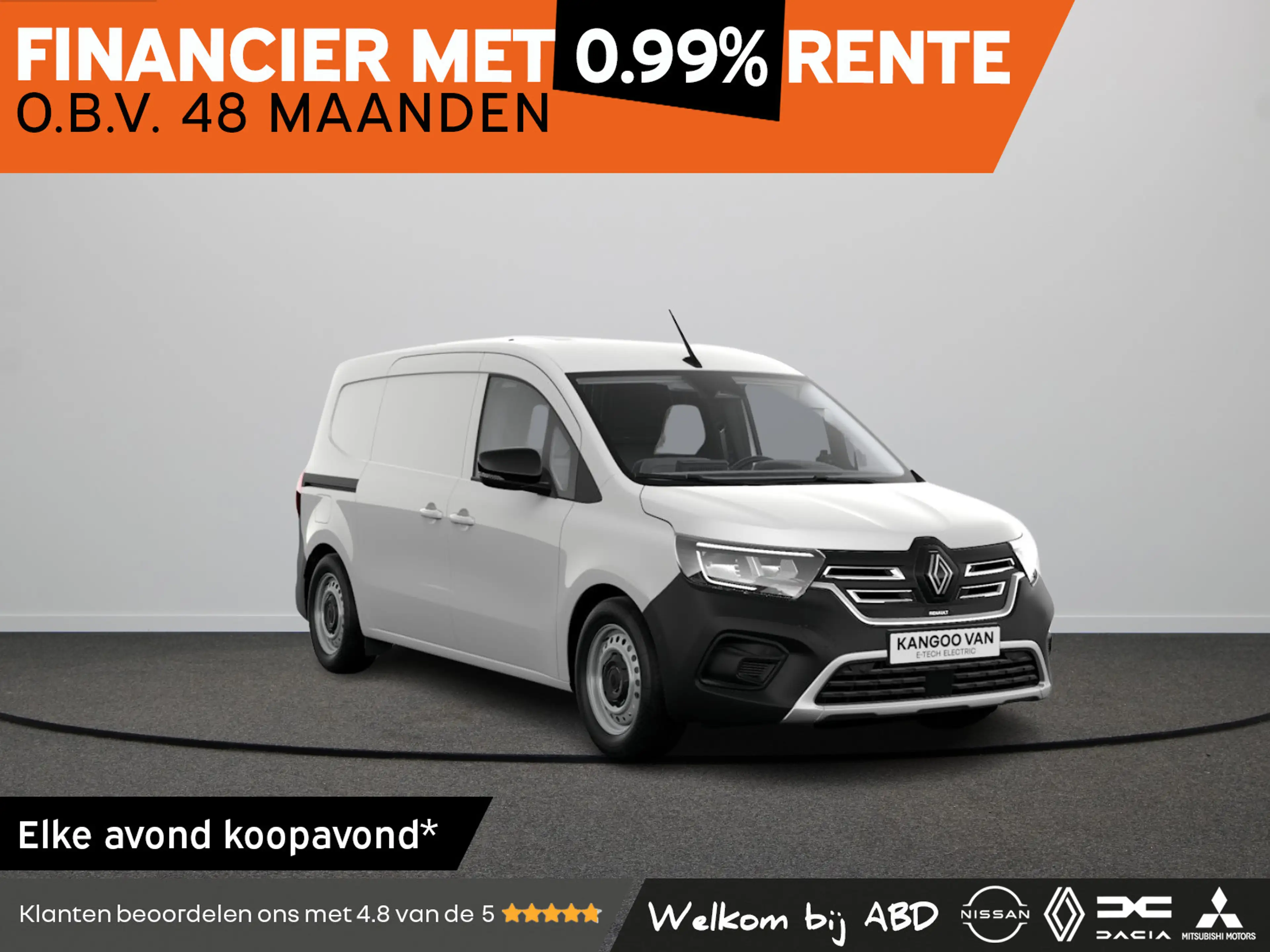 Renault Kangoo Extra 44 kWh | Achteruitrijcamera | Easy & Safe dr