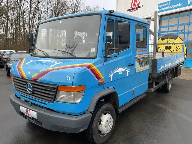 Mercedes-Benz Vario 614 D Pritsche Doka AHK 7 Sitzer TÜV 10-25