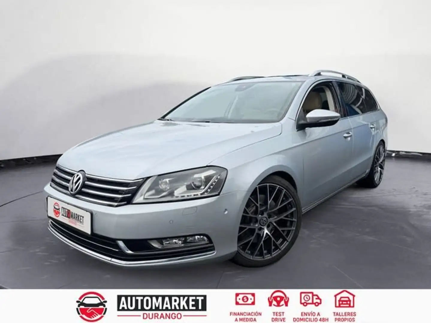 Volkswagen Passat AVANT 3.6 V6 300CV DSG Gris - 1