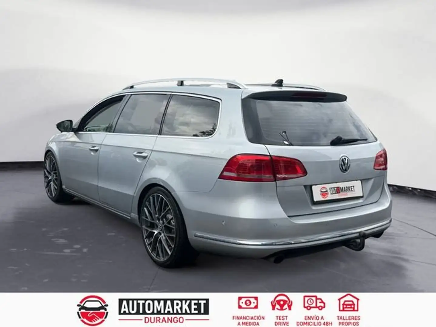 Volkswagen Passat AVANT 3.6 V6 300CV DSG Gris - 2
