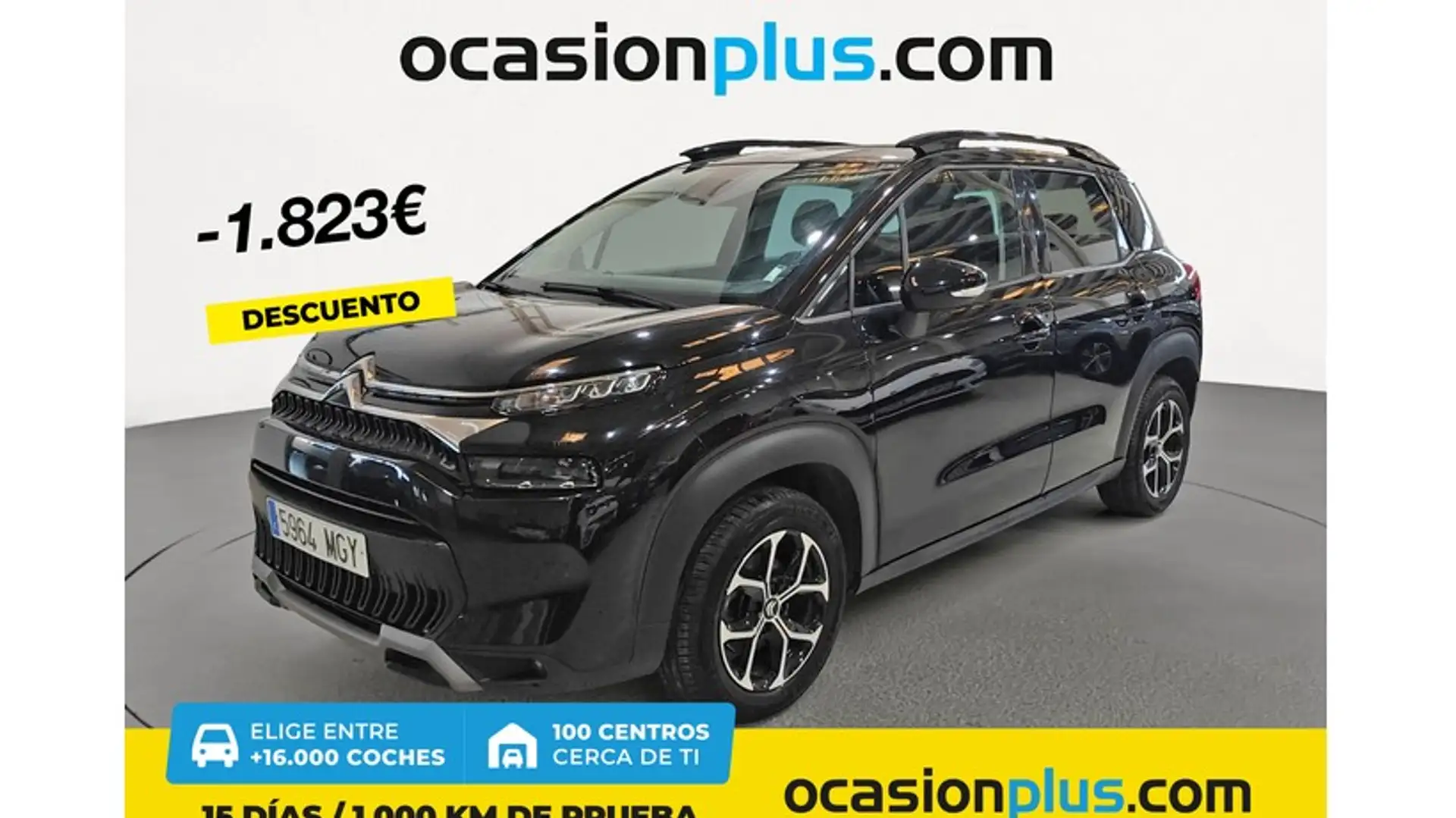 Citroen C3 Aircross Puretech S&S Shine 110 Noir - 1