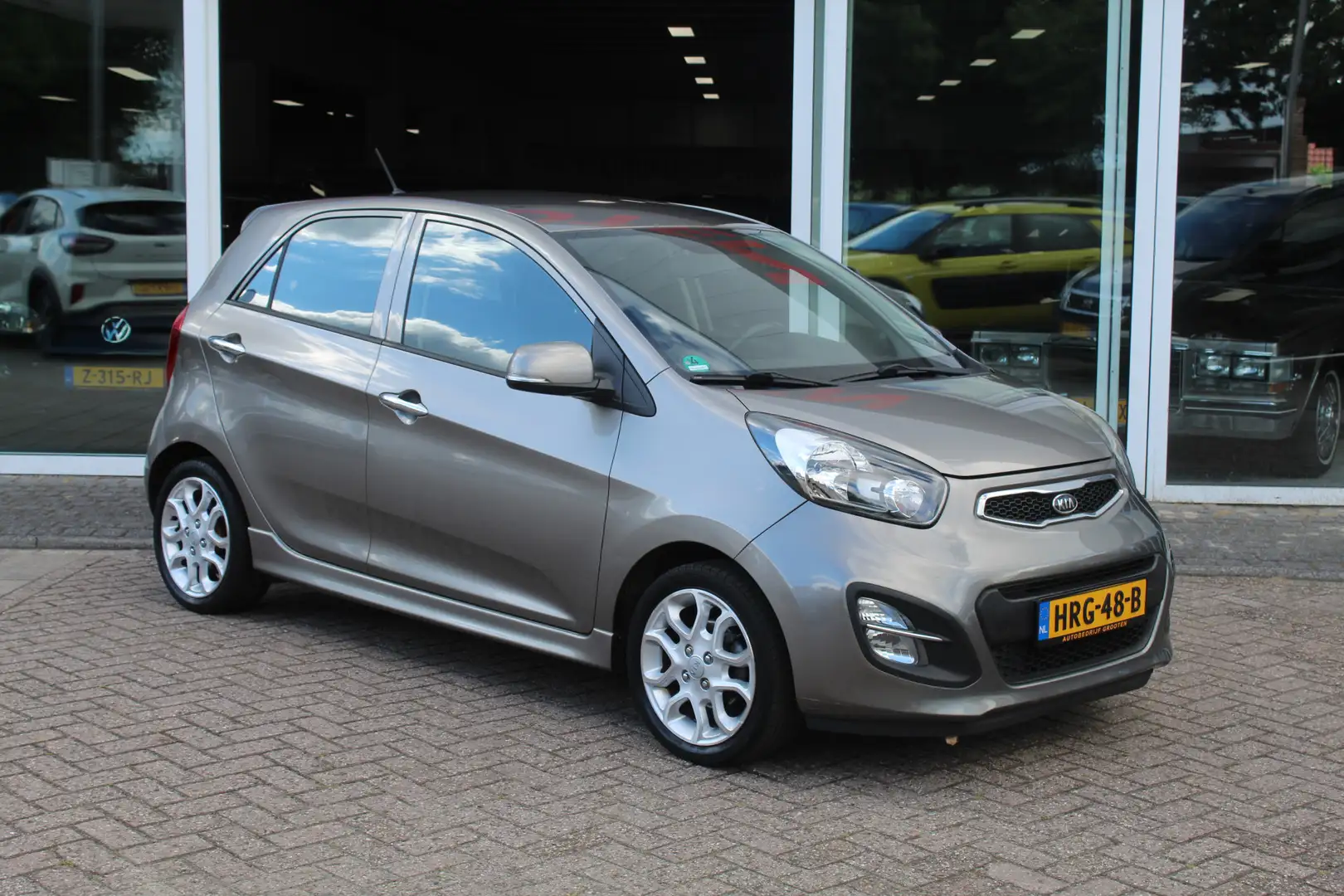 Kia Picanto 1.0 CVVT Comfort Pack//Airco//5drs!! Gris - 2