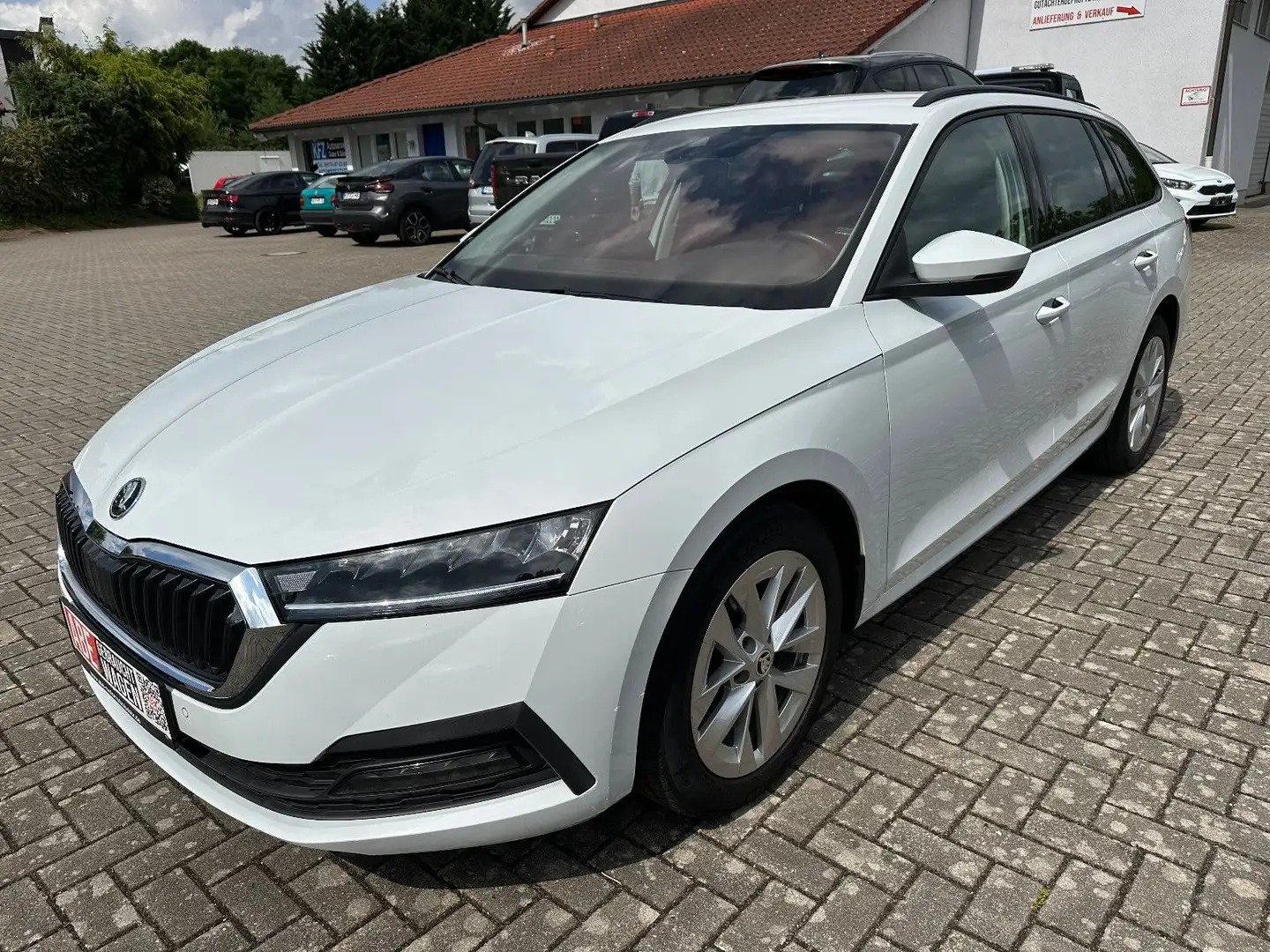 Skoda Octavia Combi 2.0 TDI DSG LED DAB Winterpaket Weiß - 1