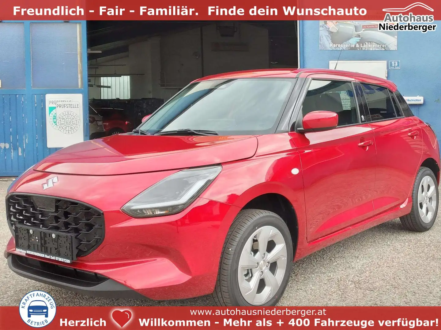 Suzuki Swift Hybrid Allgrip Shine *Neues Modell* 60 kW (82 P... Rot - 1