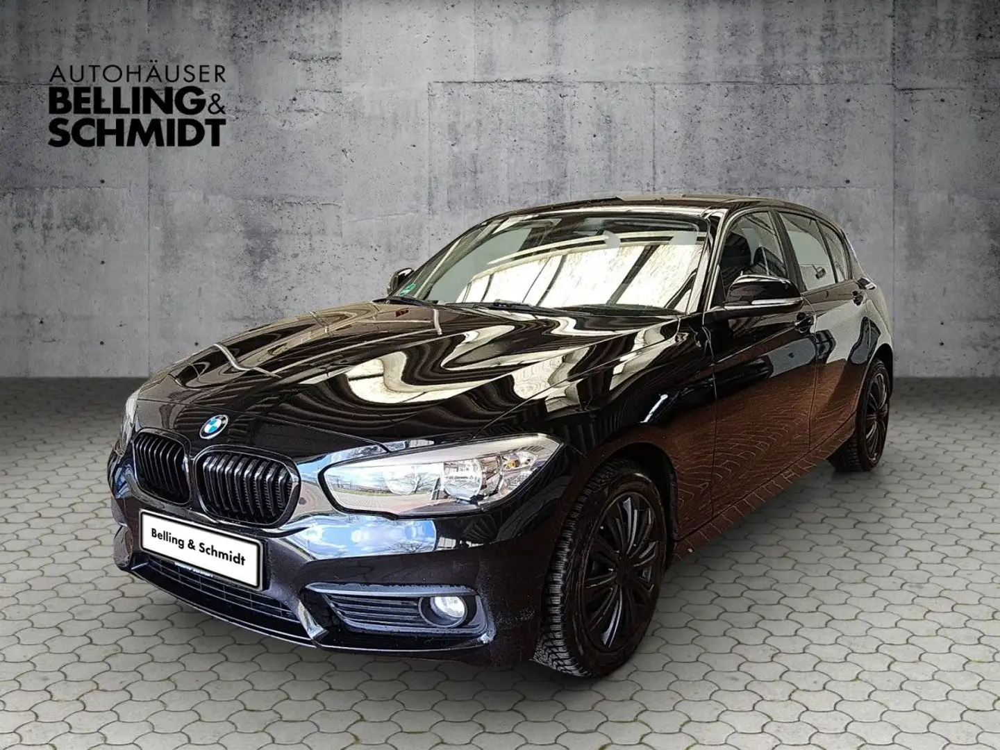 BMW 116 i Advantage SHZ Clima PDC Klima el. Fenster Negro - 1