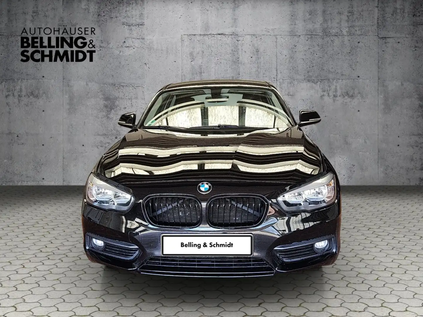 BMW 116 i Advantage SHZ Clima PDC Klima el. Fenster Negro - 2