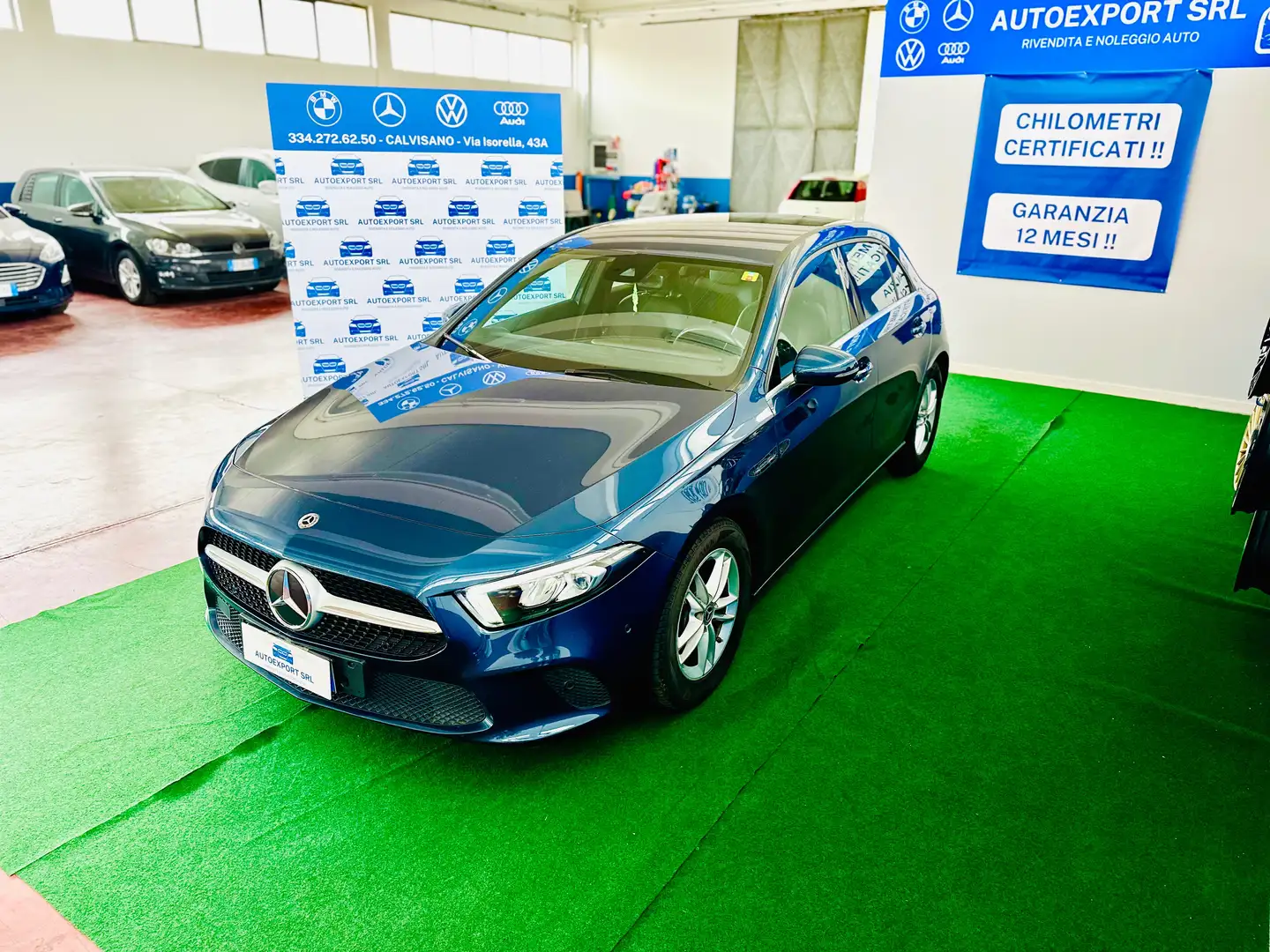 Mercedes-Benz A 180 Mercedes Business180 Extra/2020/automatic Blu/Azzurro - 1