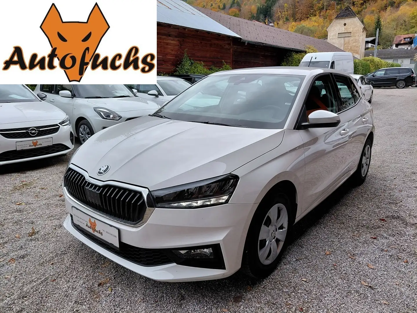 Skoda Fabia IV NEUES MODEL 1,0 Ambition * LED, PDC, Spurh.,* Blanc - 2