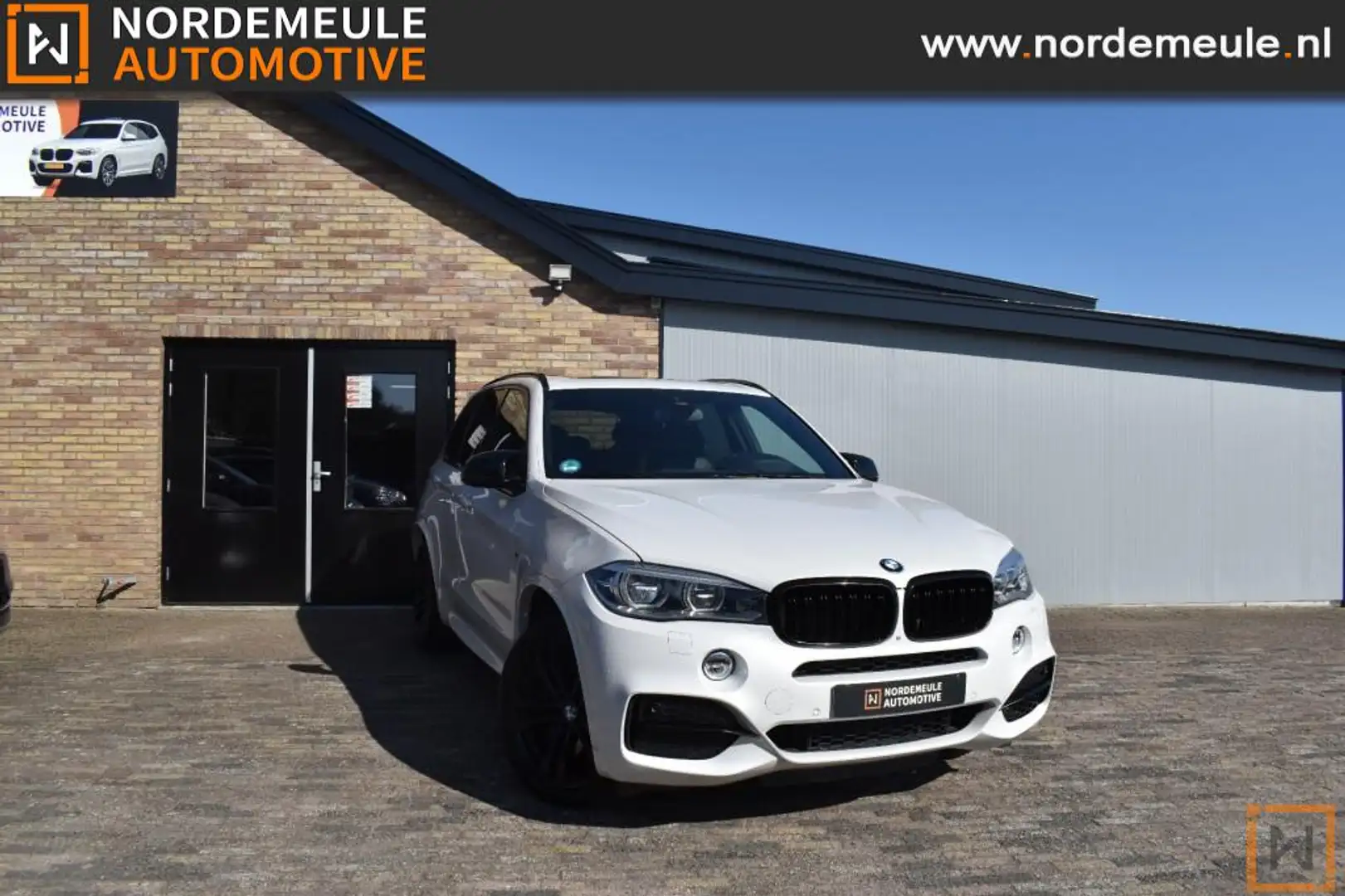 BMW X5 M50D, Xenon, Leder, Cruise, AUT, Panorama Wit - 1