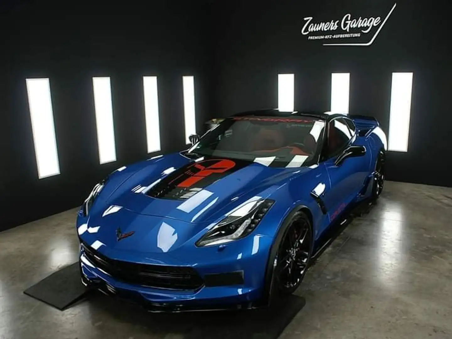 Corvette C7 Bleu - 1