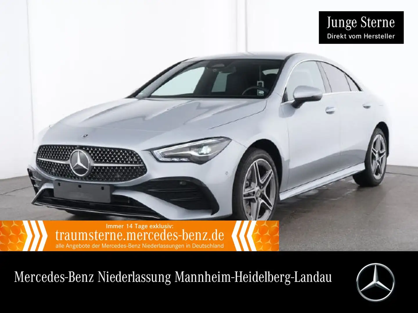 Mercedes-Benz CLA 250 e AMG+LED+KAMERA+TOTW+KEYLESS+8G Silber - 1