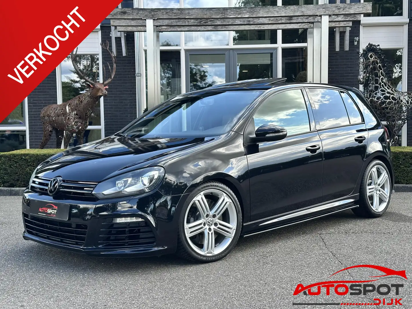 Volkswagen Golf 2.0 R 4-Motion Zwart - 1
