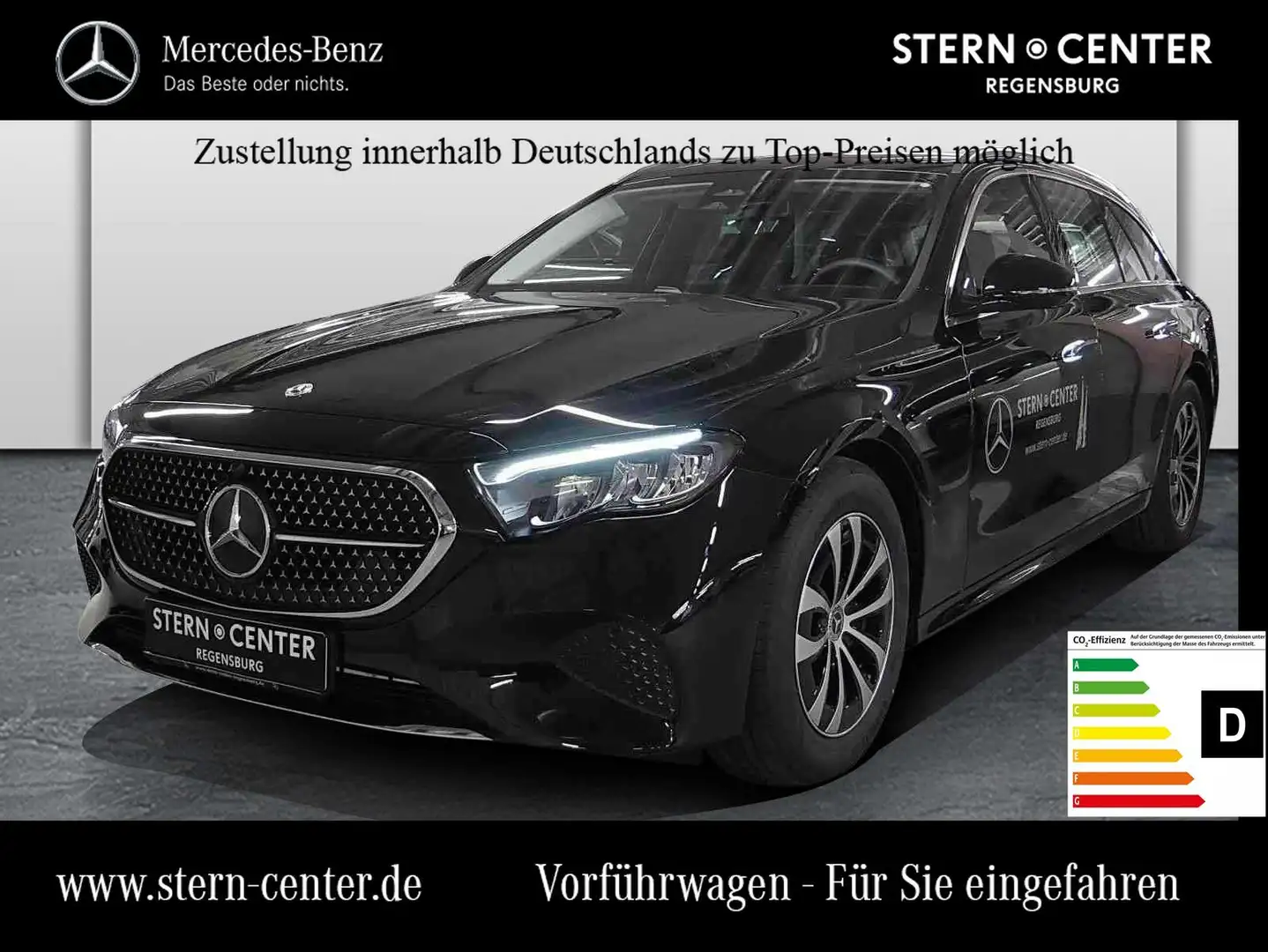 Mercedes-Benz E 200 d T-Mod AVANTGARDE TAXI / Limousinen-Paket Schwarz - 1