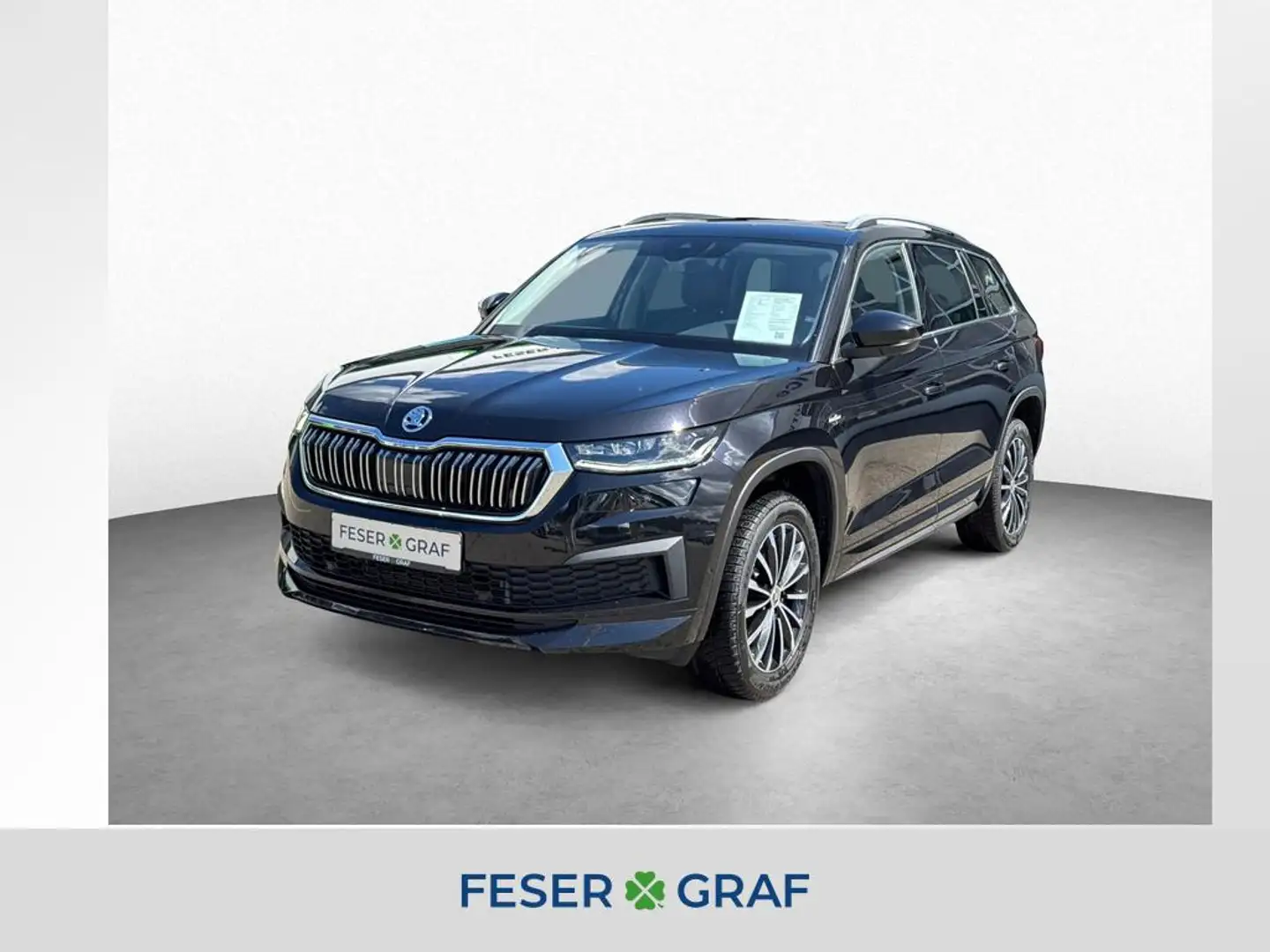 Skoda Kodiaq Laurin & Klement 2.0TDI DSG 4x4, PANO,AHK,DCC,ELEK Negro - 1