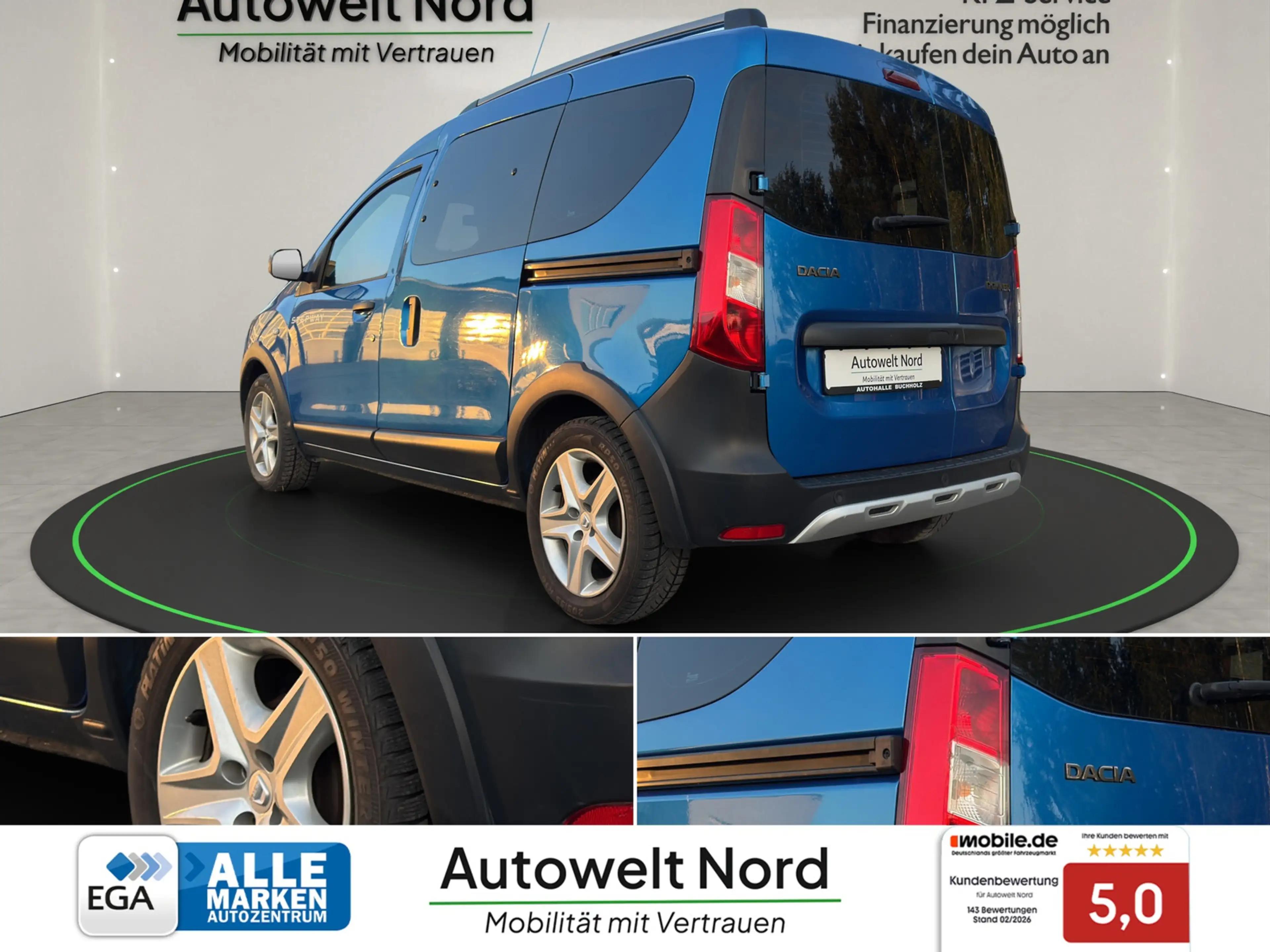 Dacia Dokker Stepway Celebration~KLIMA~PDC~SHZ~NAVI~TEMPO~SCHEC — photo 7