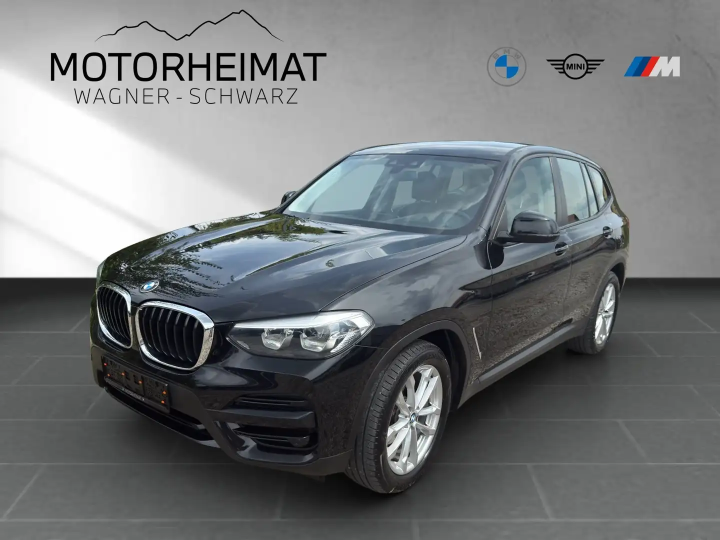 BMW X3 xDrive20i Advantage HUD AHK Leder Noir - 1