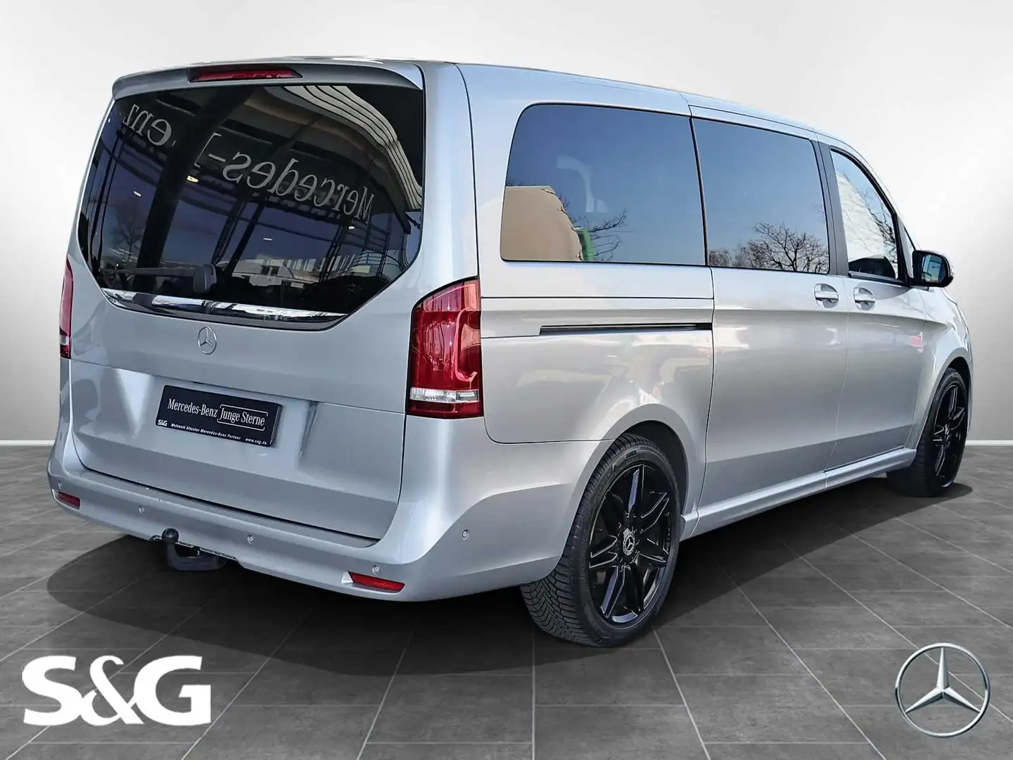 Mercedes-Benz V 300 d EDITION Lang Argento - 2