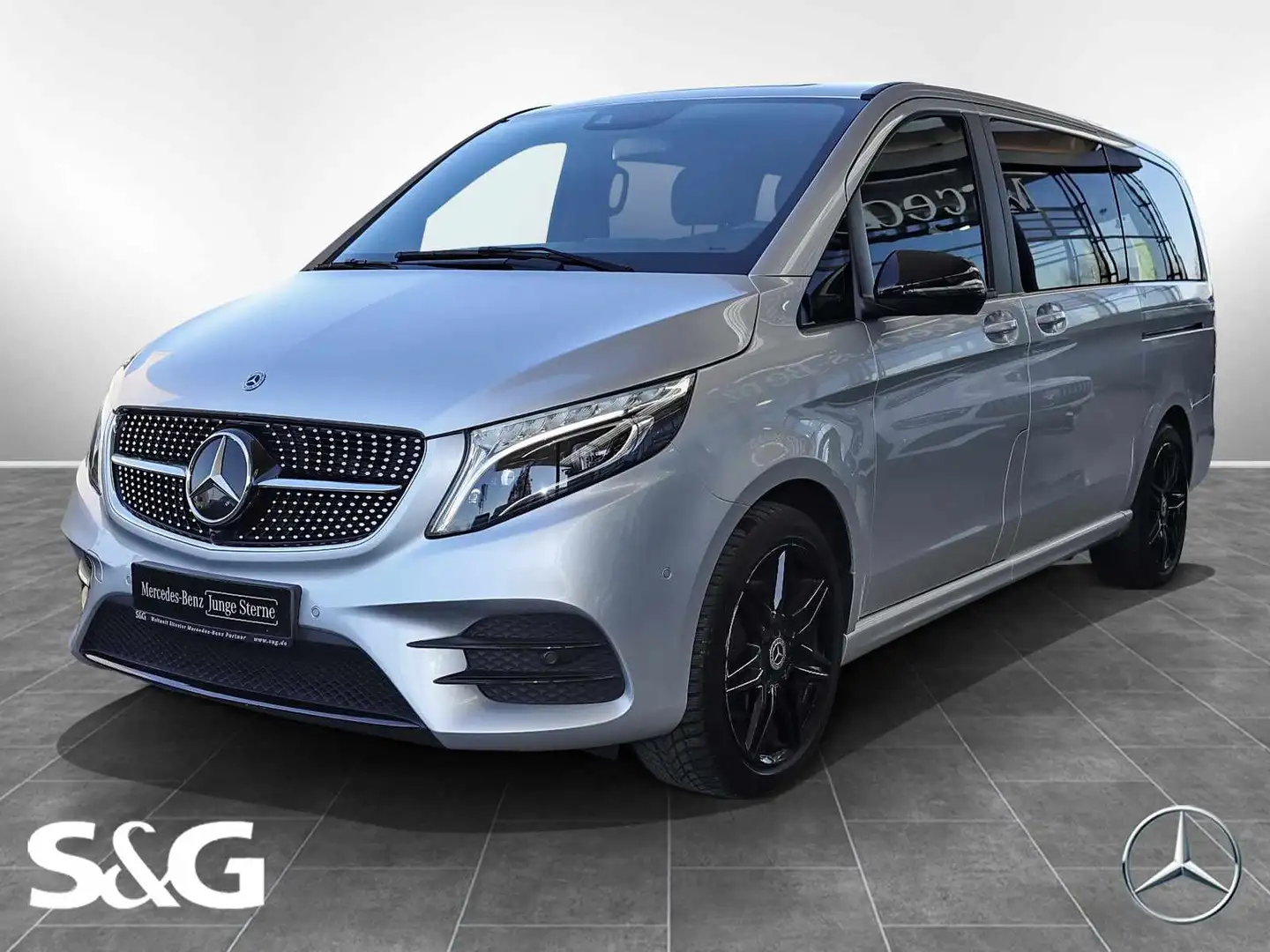 Mercedes-Benz V 300 d EDITION Lang Silber - 1