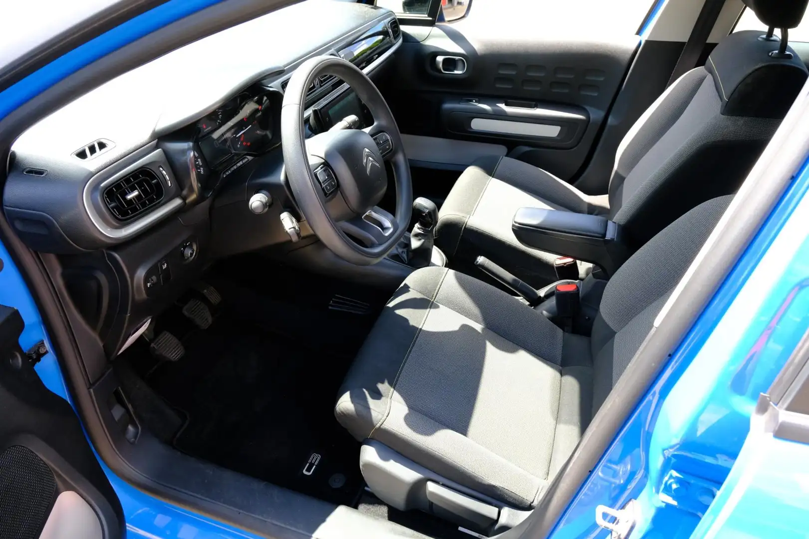 Citroen C3 1.2 PureTech Feel Edition 5-drs Navi|Clima Blauw - 2