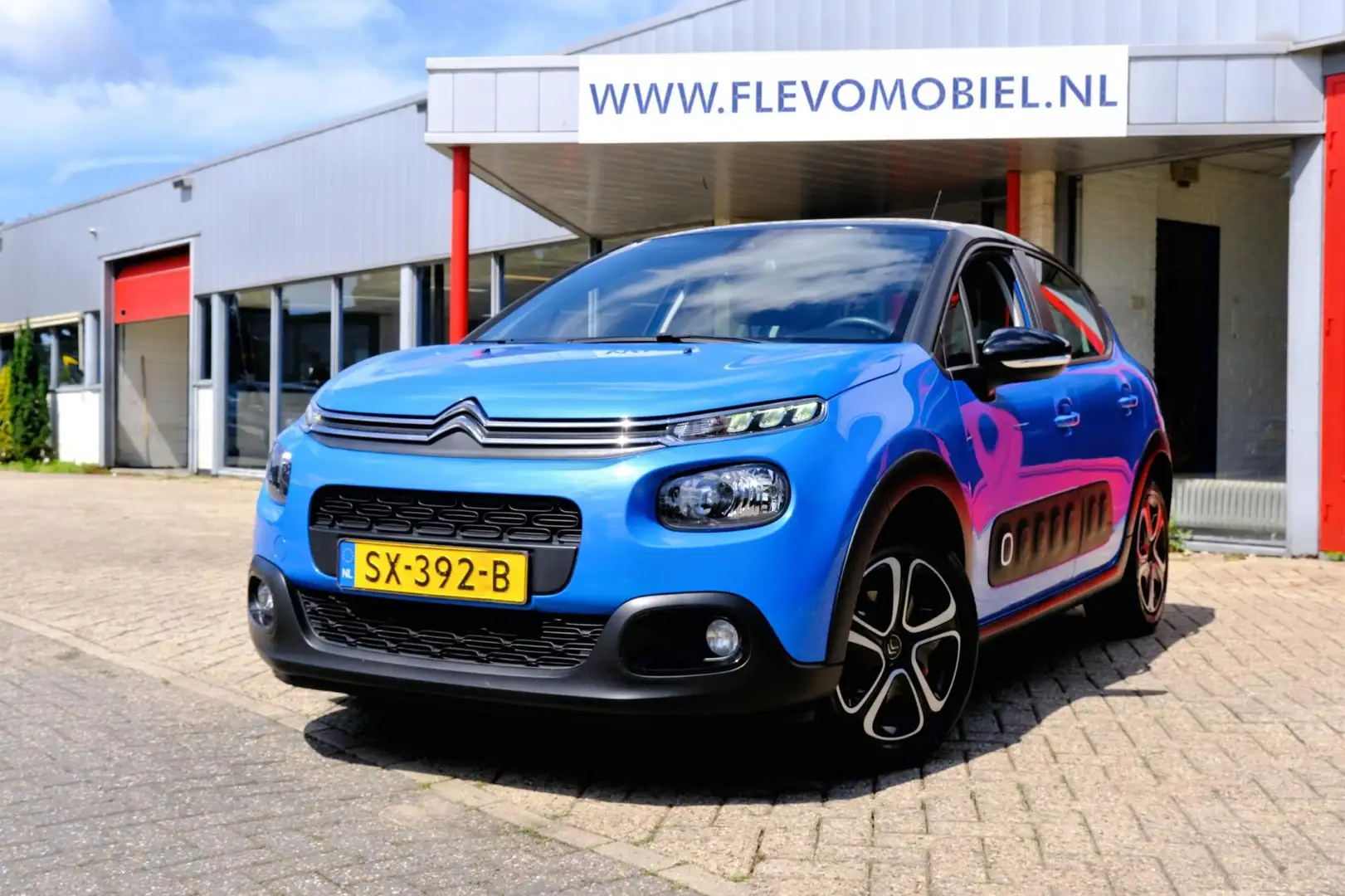 Citroen C3 1.2 PureTech Feel Edition 5-drs Navi|Clima Blauw - 1