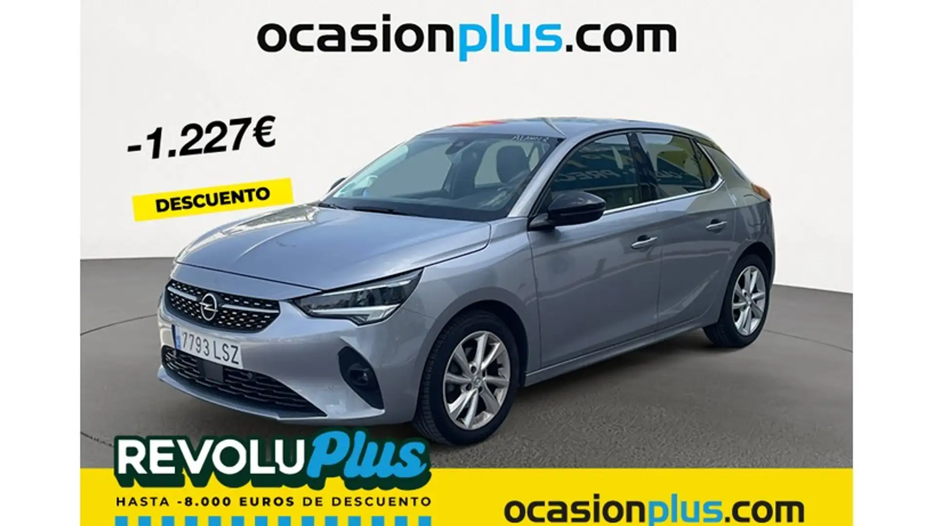 Opel Corsa 1.2T XHT S/S Elegance AT8 100 Grijs - 1