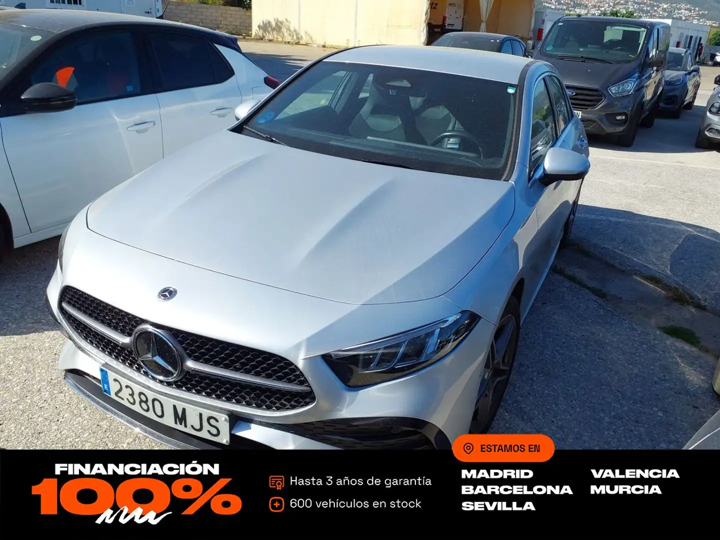 Mercedes-Benz A 250 e Plateado - 1