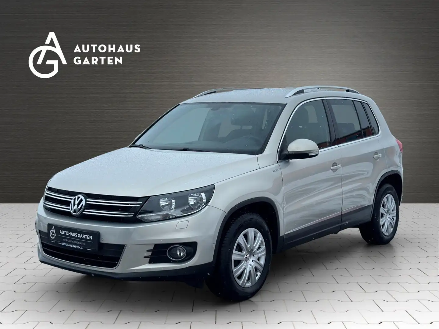 Volkswagen Tiguan 1.4TSI Sport & Style SHZ PDC Argent - 1