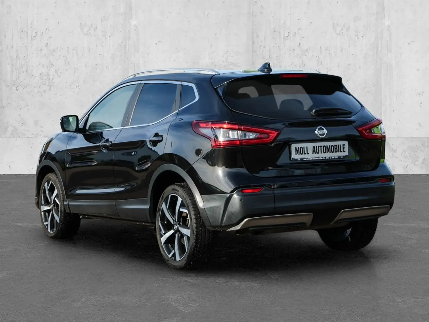 Nissan Qashqai Tekna Panorama Navi 360 Kamera LED Kurvenlicht Meh Zwart - 2