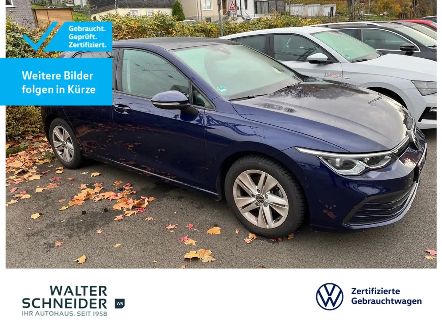 Volkswagen Golf 1.5 TSI Life Navi LED Pano Blau - 1