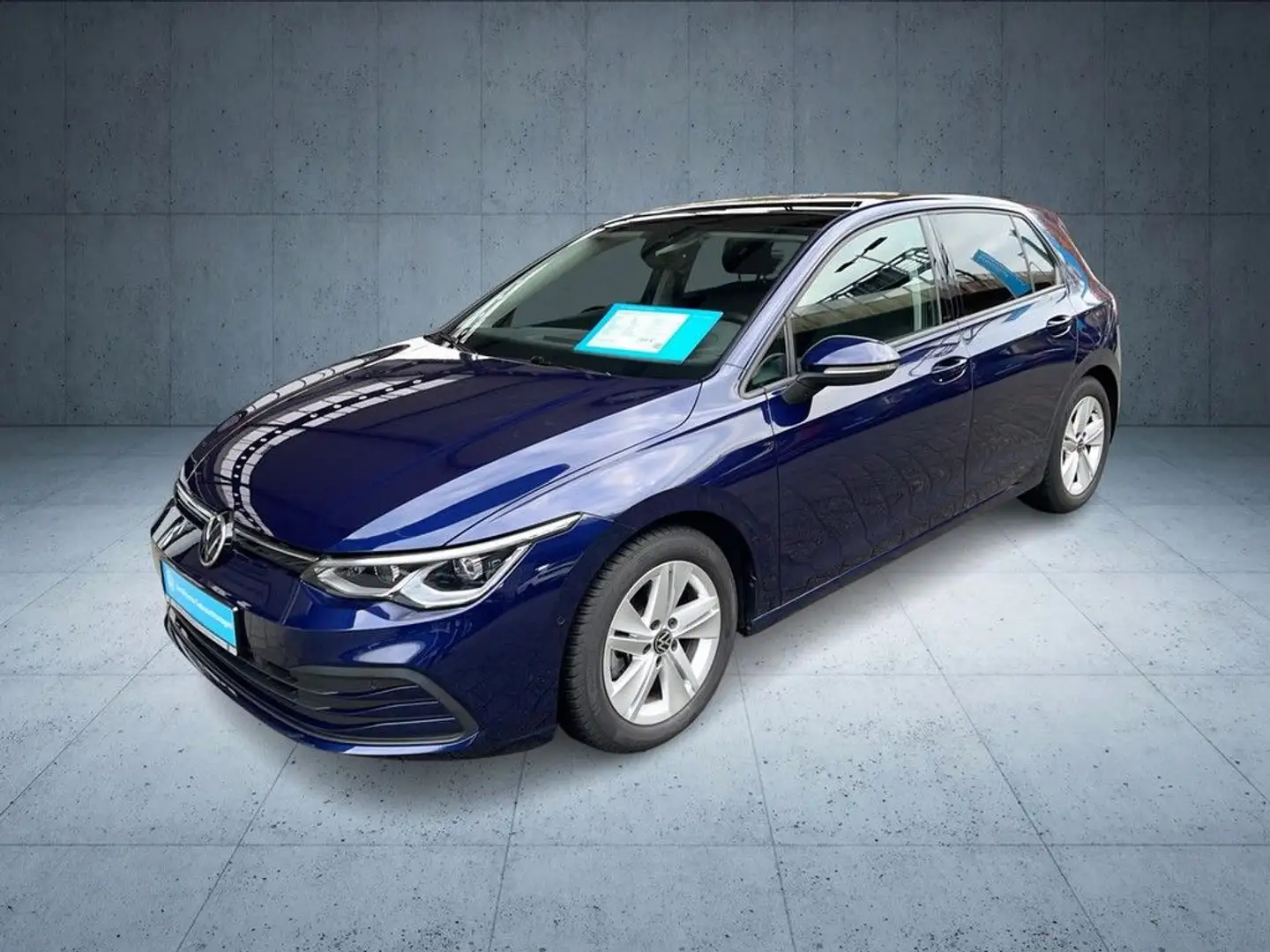 Volkswagen Golf 1.5 TSI Life Navi LED Pano Blau - 2