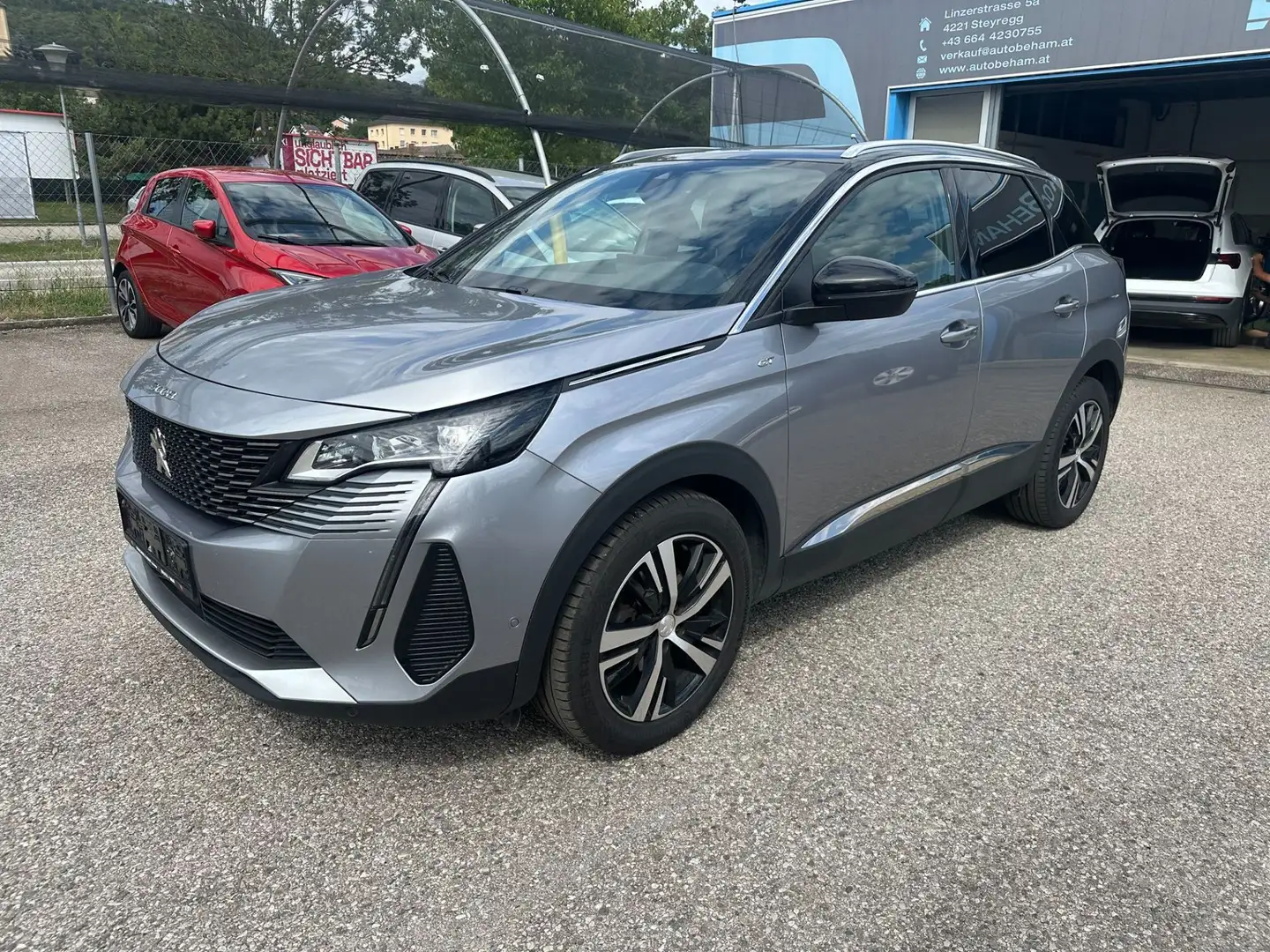 Peugeot 3008 BlueHDi GT LED-ACC-Panorama Grau - 1