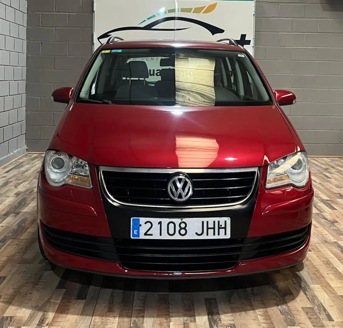 Volkswagen Touran 2.0TDI Highline DSG Paars - 2