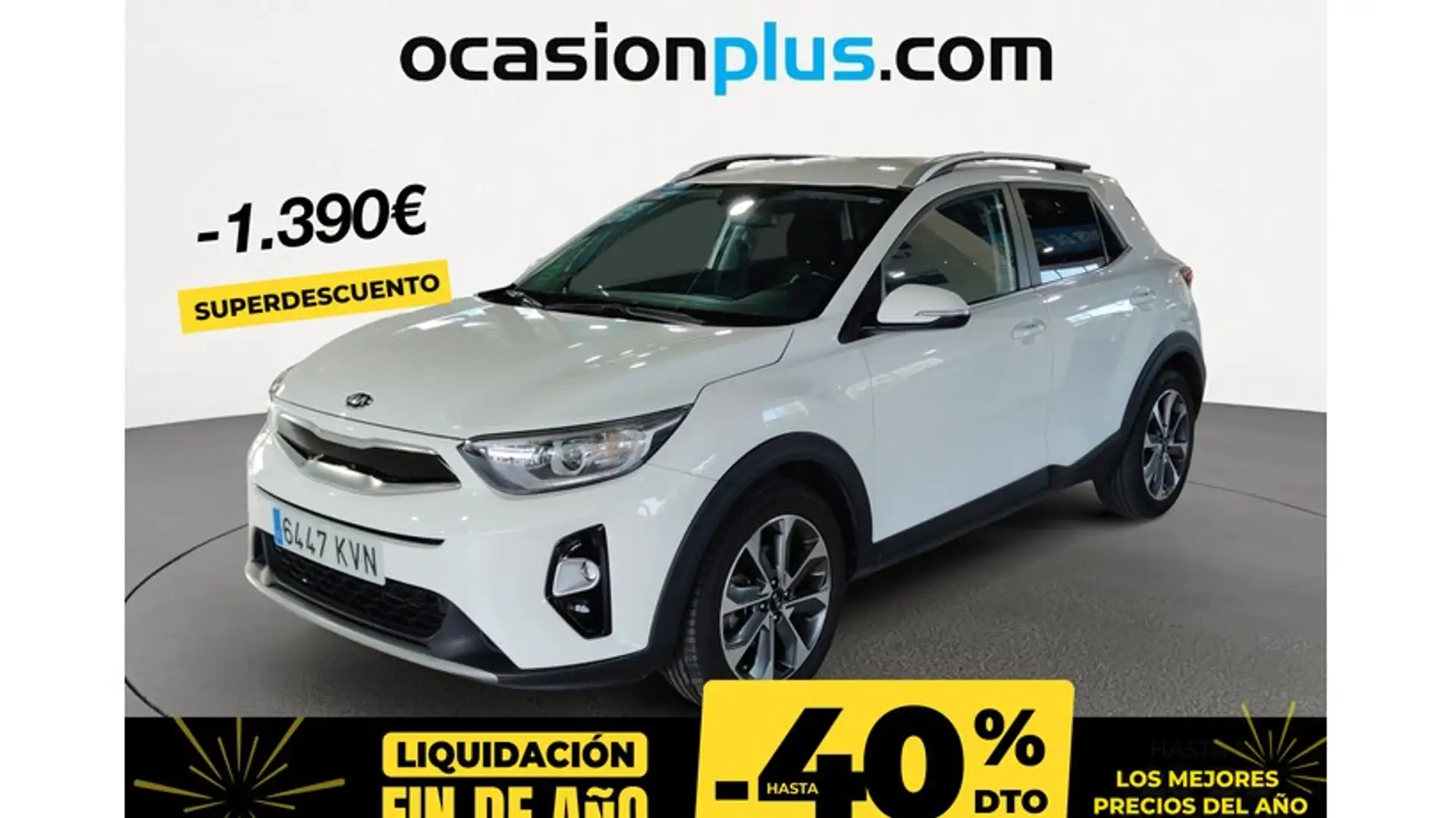 Kia Stonic 1.0 T-GDi Eco-Dynamic Drive 100 Blanc - 1