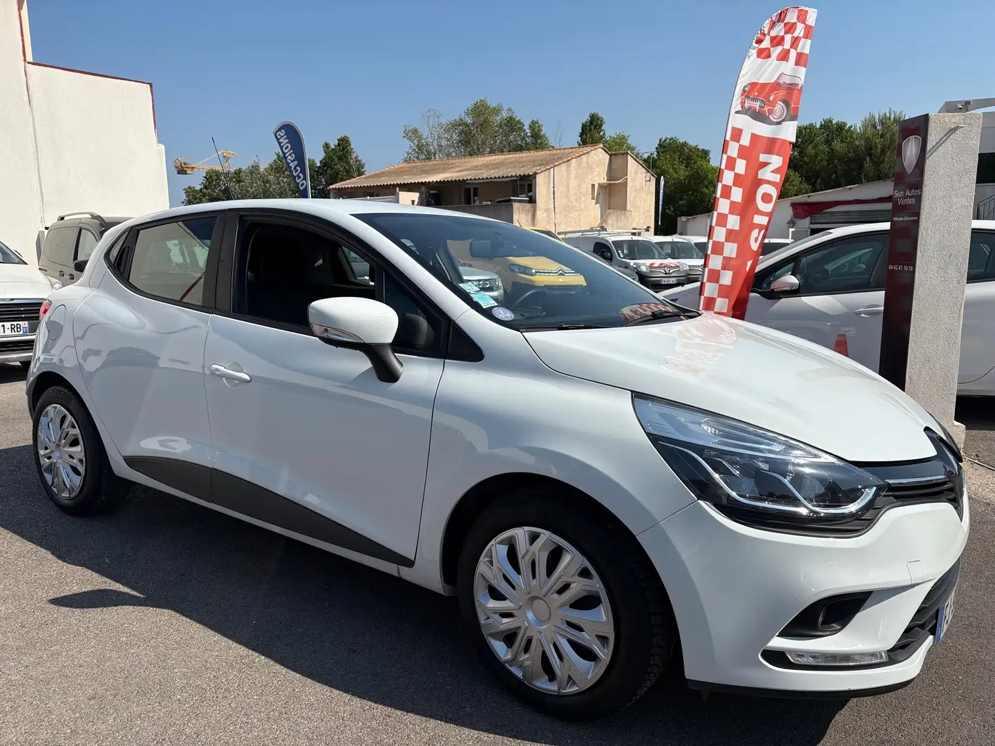 Renault Clio SOCIETE REVERSIBLE TCE 90 ENERGY E6C BUSINESS Blanc - 2