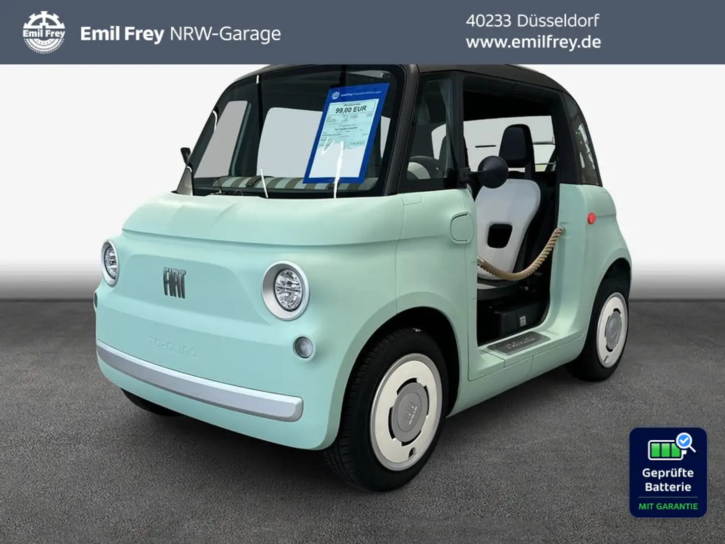 Fiat Topolino Dolce Vita *Sofort verfügbar* Grün - 1