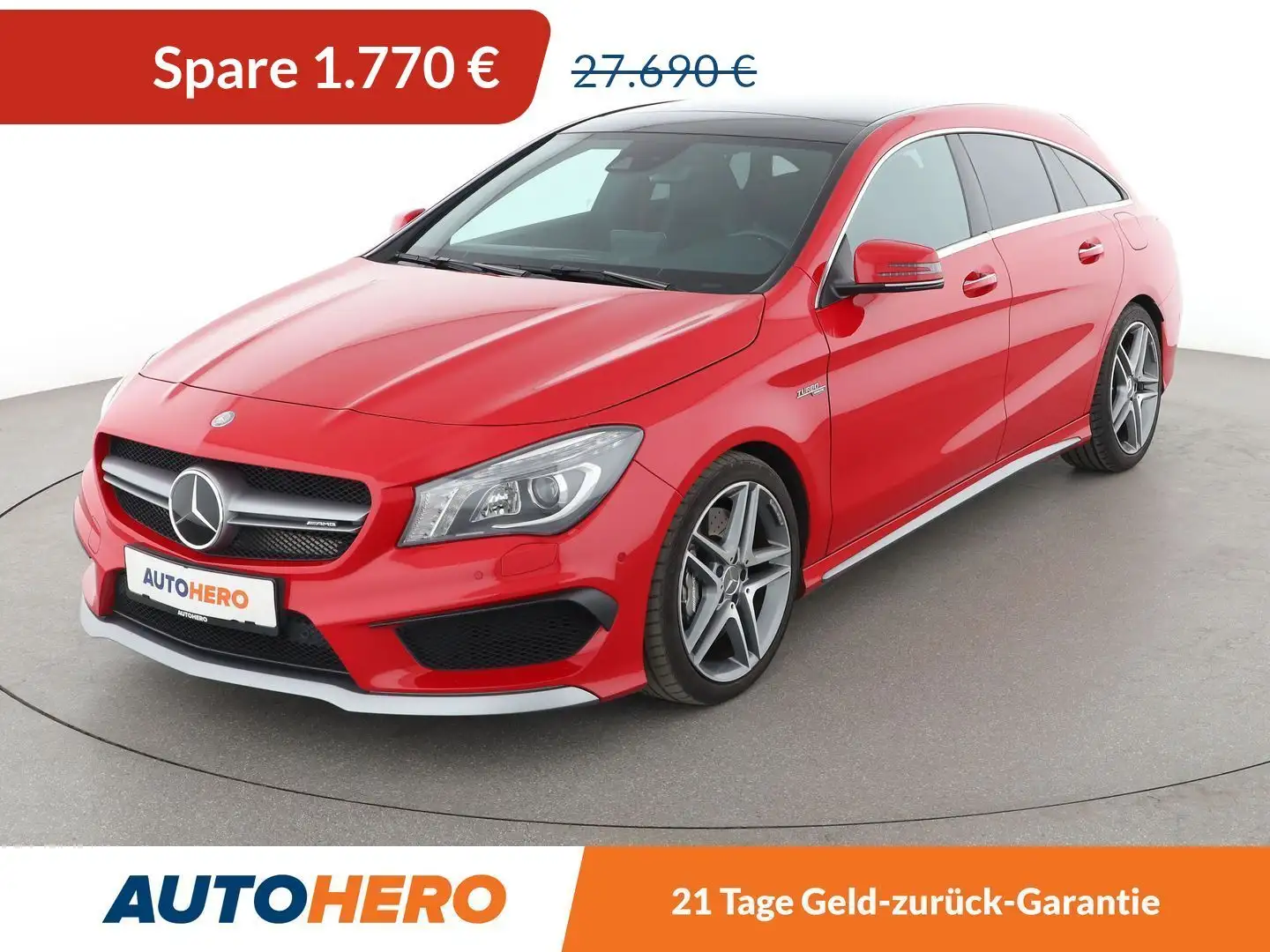 Mercedes-Benz CLA 45 AMG CLA 45 Shooting Brake AMG 4Matic Aut*PANO*ACC*NAVI Rouge - 1