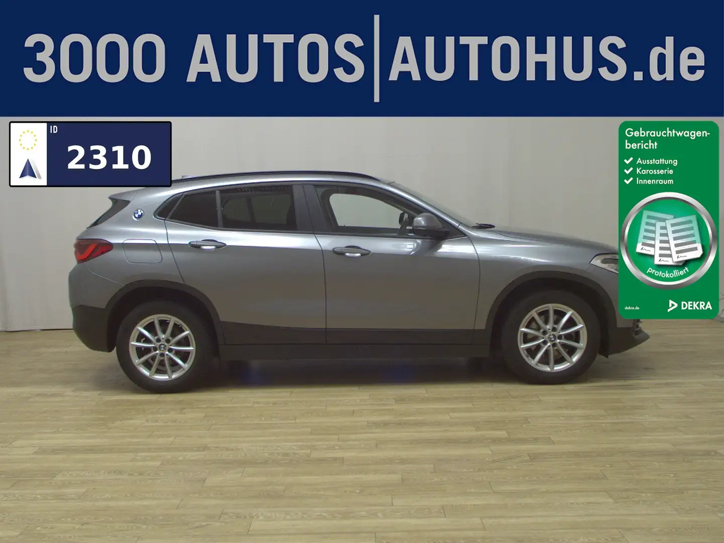 BMW X2 sDrive18i Advantage Navi HiFi RFK LED Grau - 1