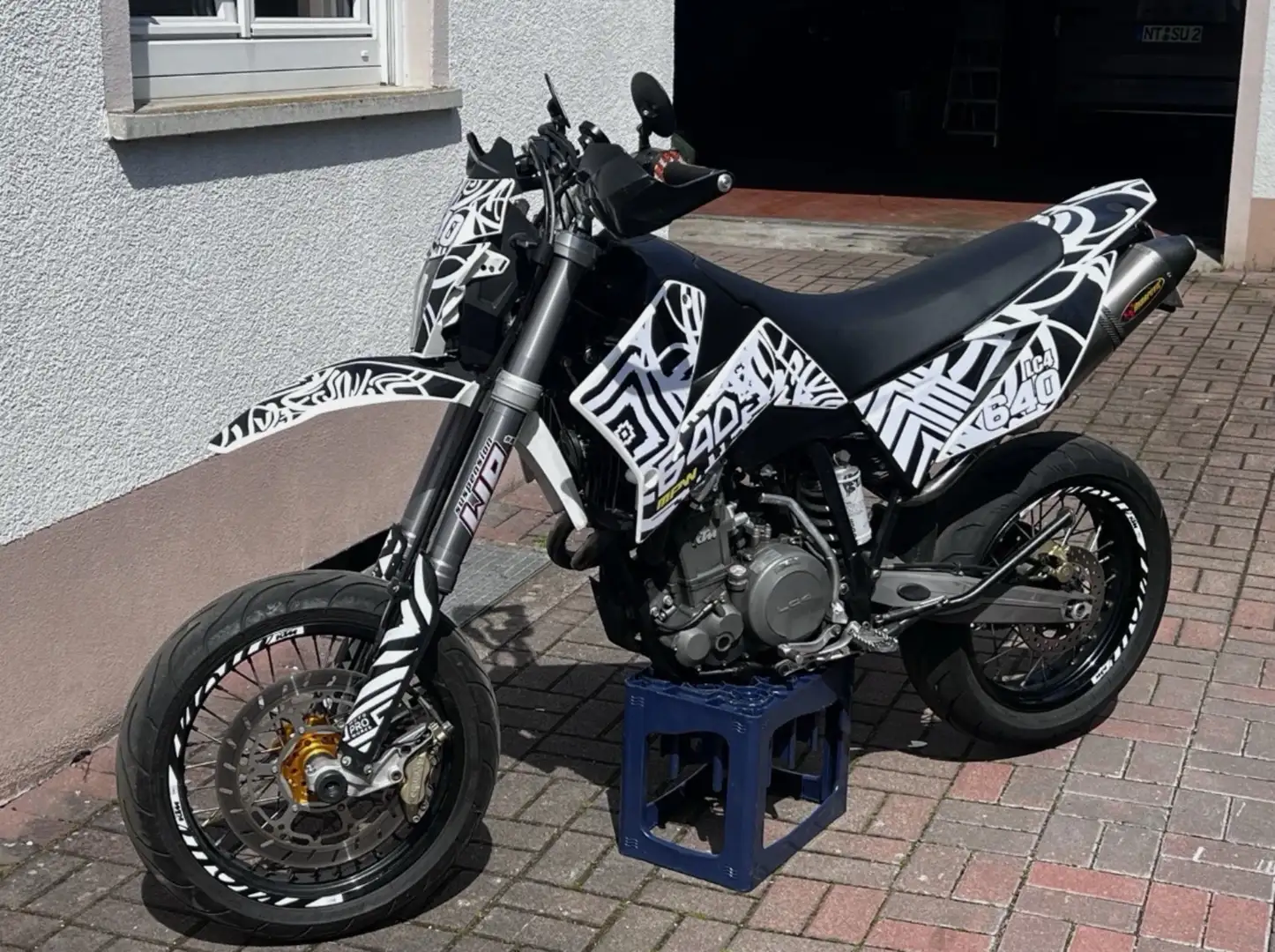 KTM 640 LC 4 Alb - 1