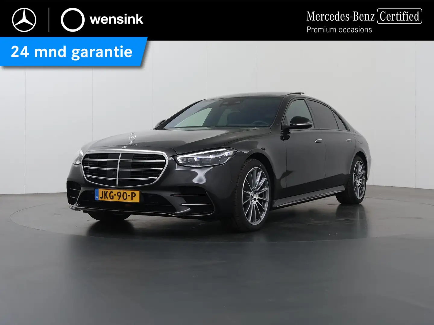 Mercedes-Benz S 580 e 4MATIC Lang AMG Line | Entertainment achter | Ch Grijs - 1
