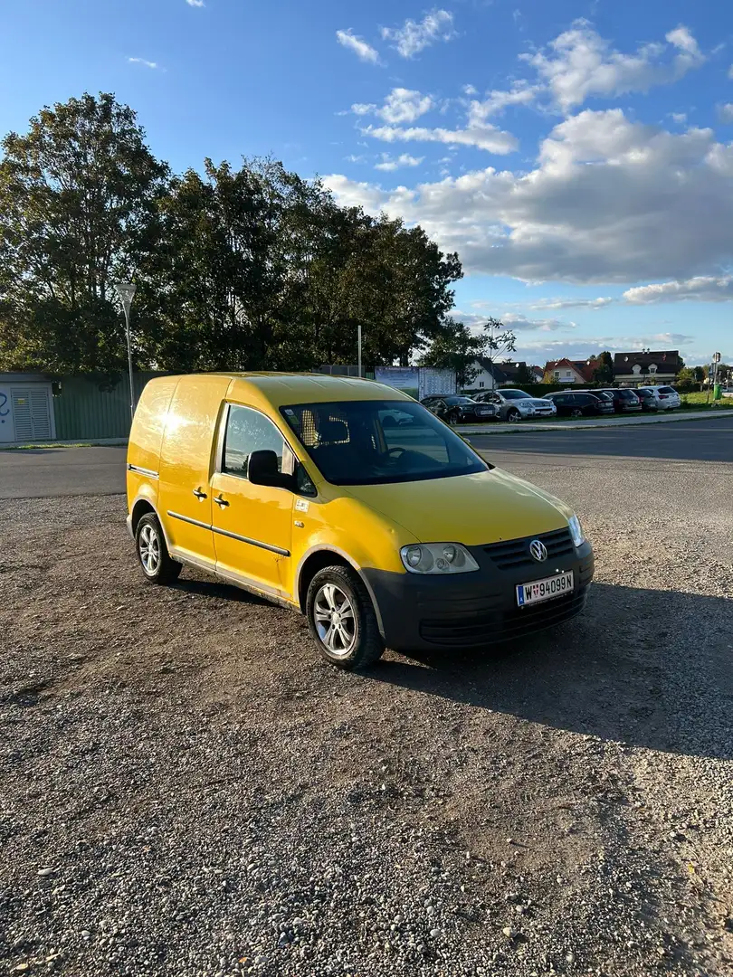 Volkswagen Caddy Life 2,0 SDI Gelb - 1