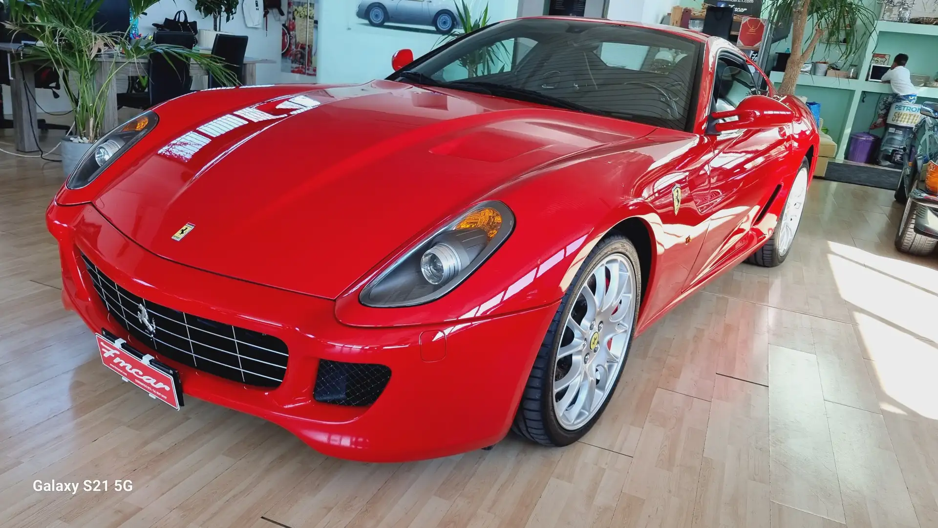 Ferrari 599 GTB Fiorano F1 PAC. CARBONIO FRENI CARBO CERAMICI Rouge - 1
